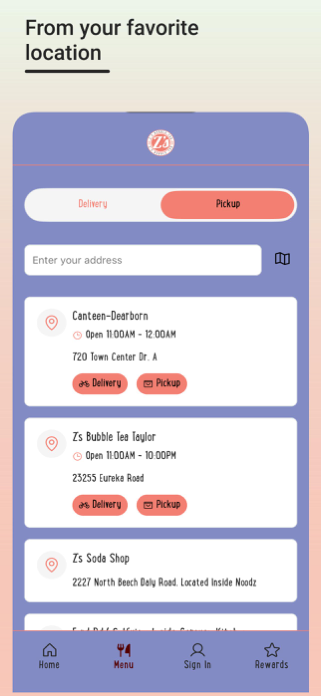Z's Bubble Tea Screenshot 2 of 2