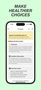 Healthysm: AI Product Scanner screenshot