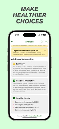 Healthysm: AI Product Scanner screenshot 5