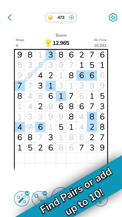 Number Match: Match Ten 10