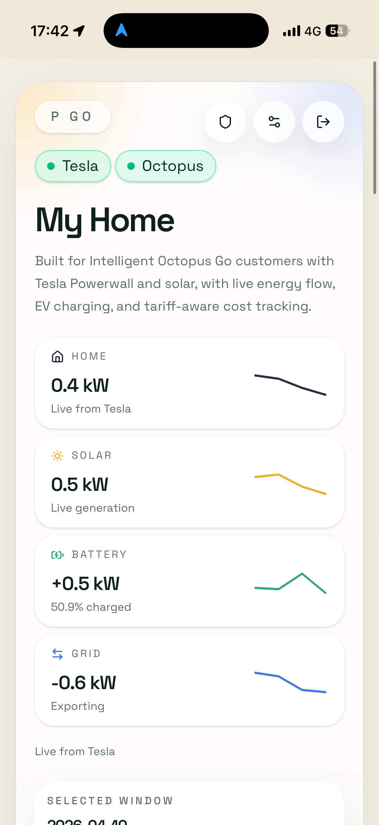 Intelligent Power Go