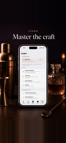 Barkeep: Cocktail Recipes iPhone screenshot