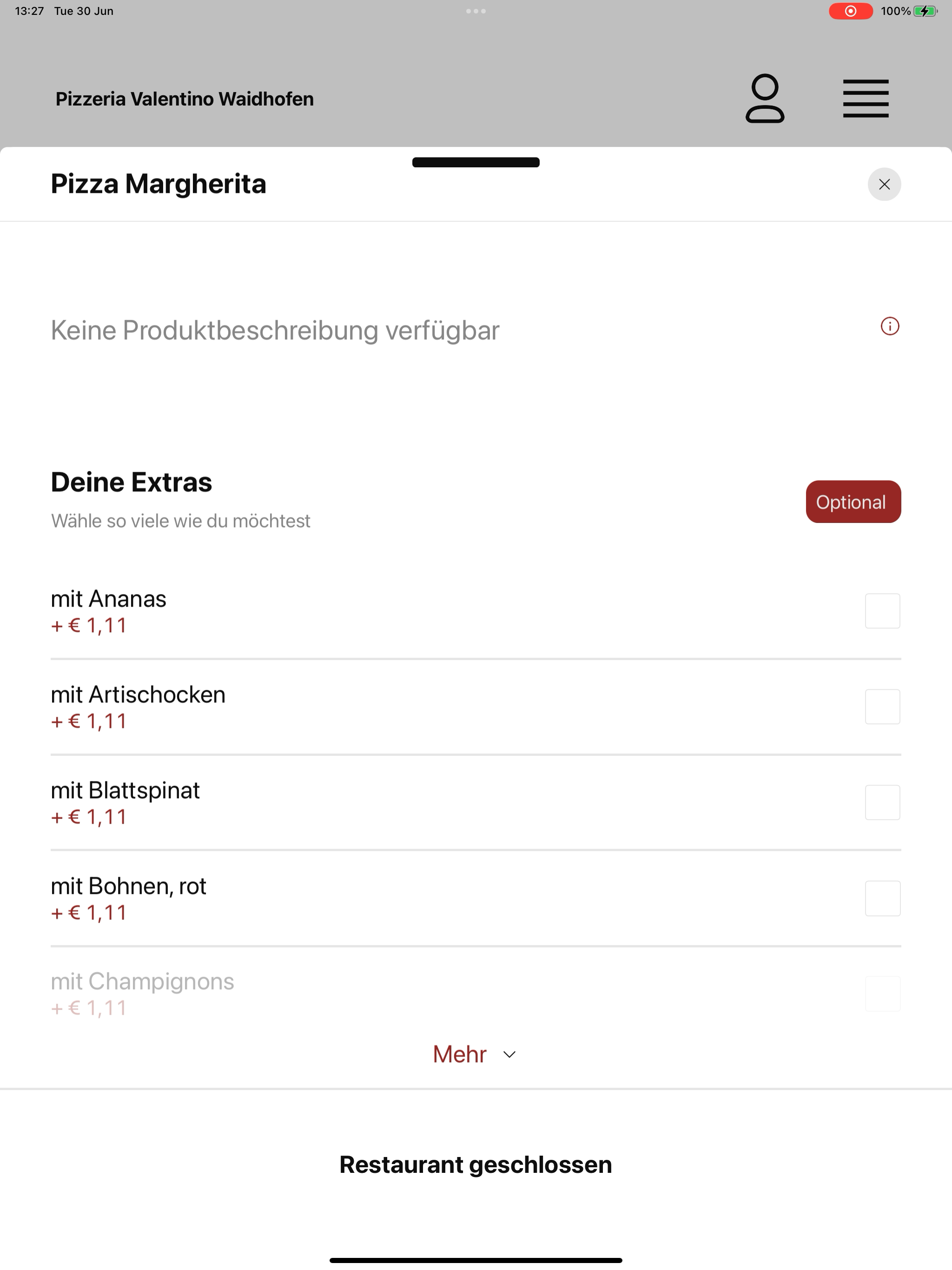 Pizzeria Valentino Waidhofen screenshot 15