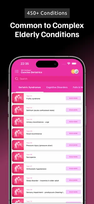 Concise Geriatrics screenshot 2