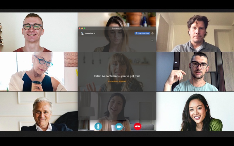 Interview AI Assistant iPhone screenshot