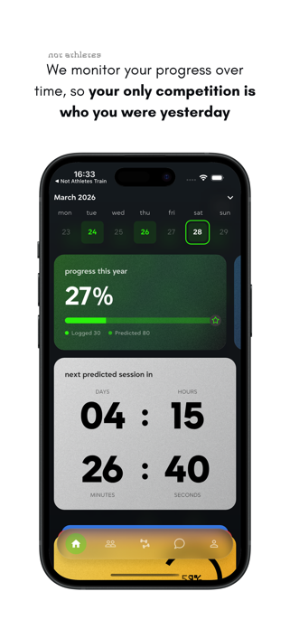 Not Athletes Training Screenshot 1 of 5