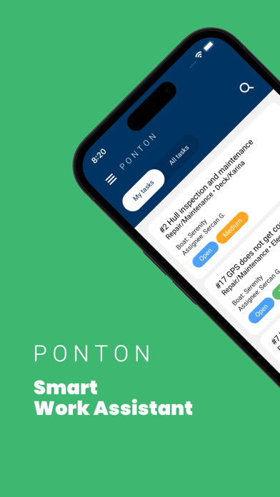 Ponton AI: Smart Work Assist app screenshot