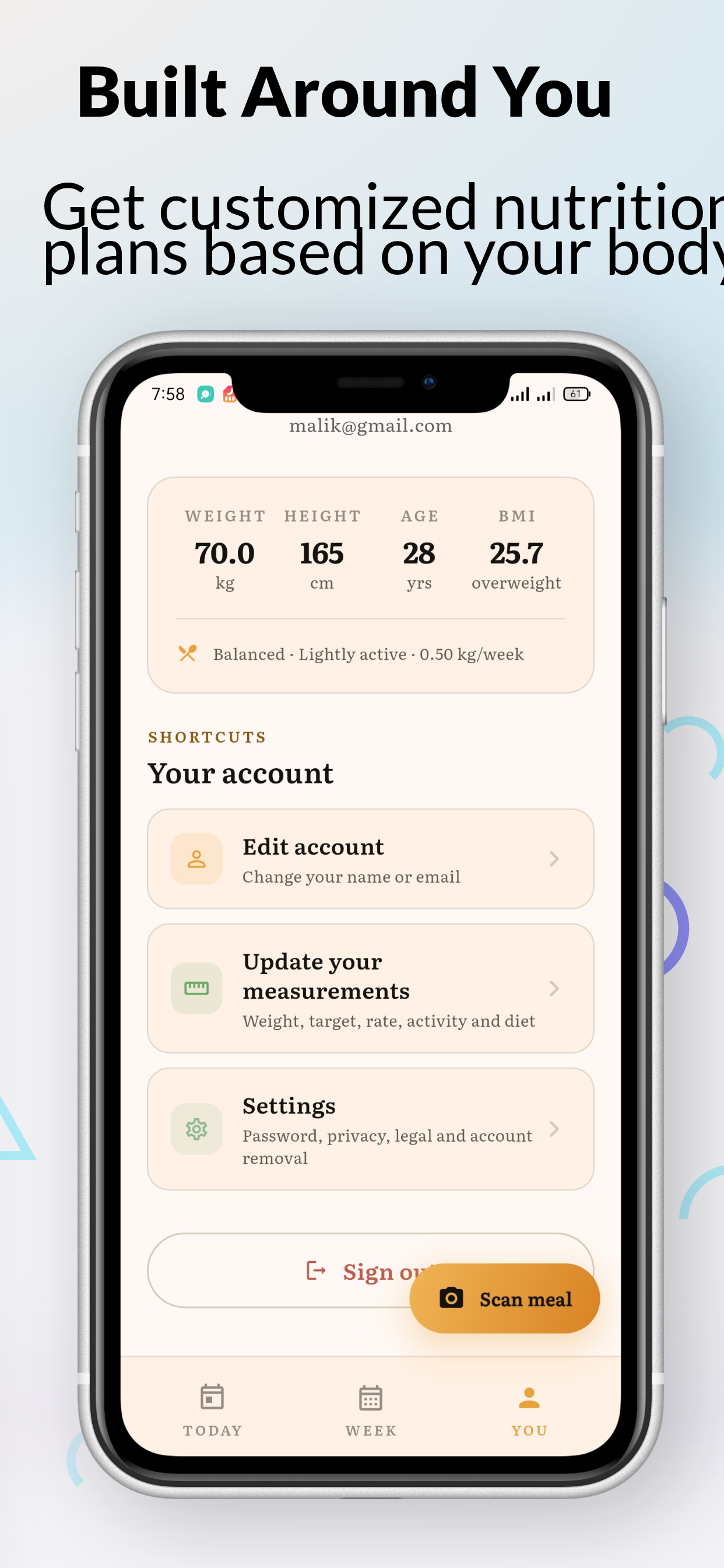 NutriPlan - Plan Daily Diet screenshot 5