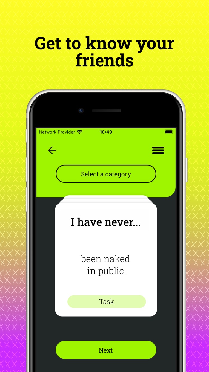 I Never Have Ever Party Games