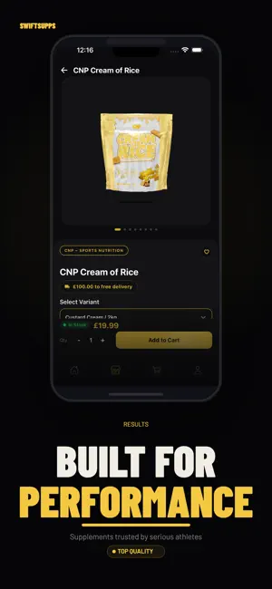 SwiftSupps screenshot 3