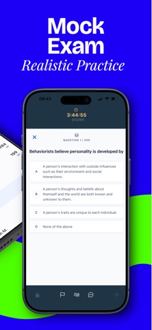 NCE Exam Prep 2026 - 2027 iPhone screenshot