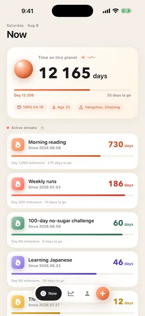 Lifeline: Days Since & Until screenshot 3