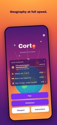 Corto: Geography Map Game Screenshot 1 of 7