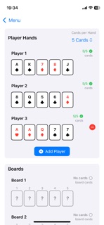 Double Board PLO Equity Cal screenshot 3