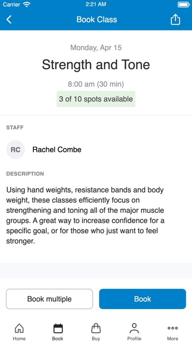 Screenshot #3 pour Physio Pilates Proactive