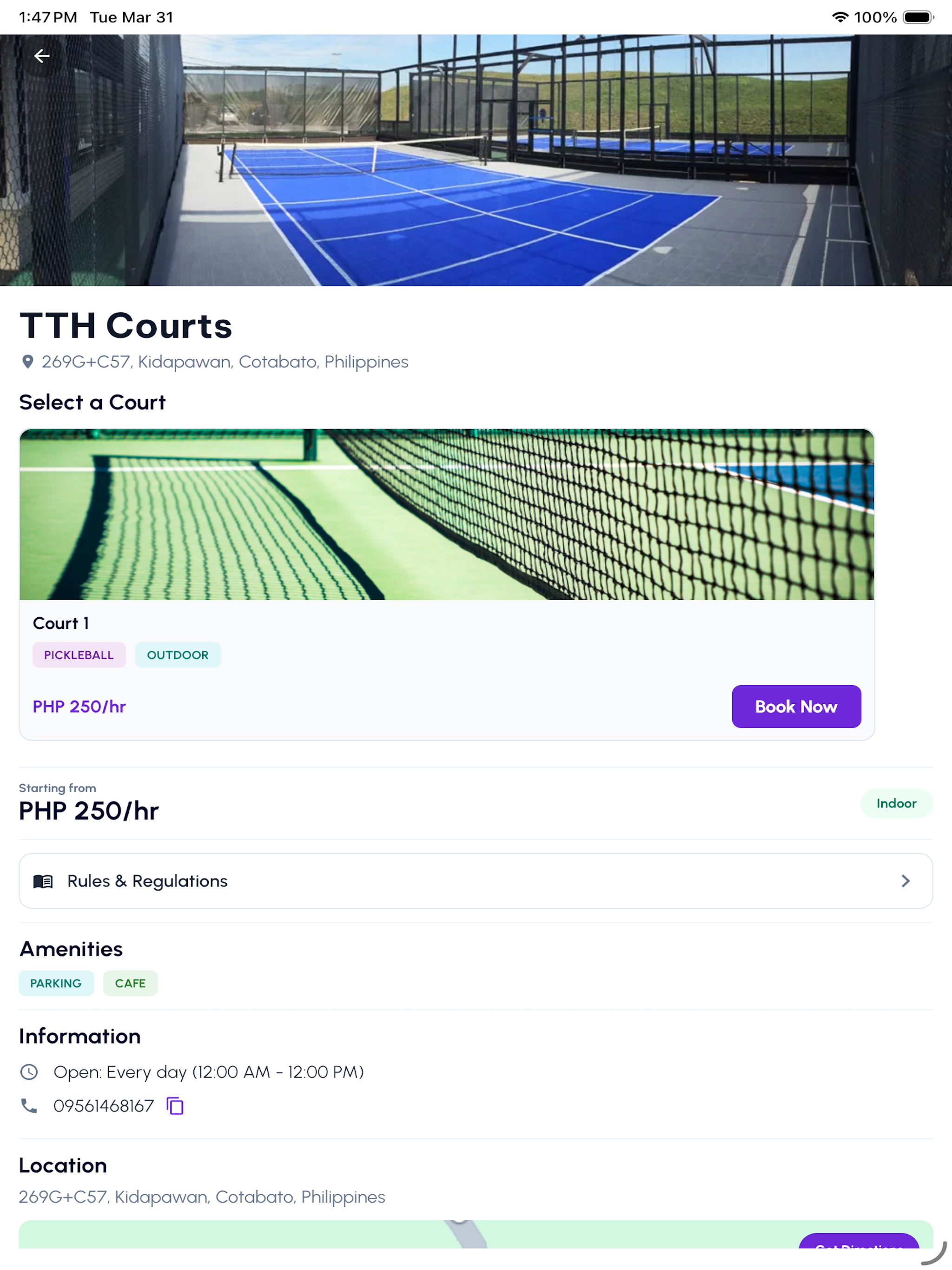 CourtSniffer - Court Finder