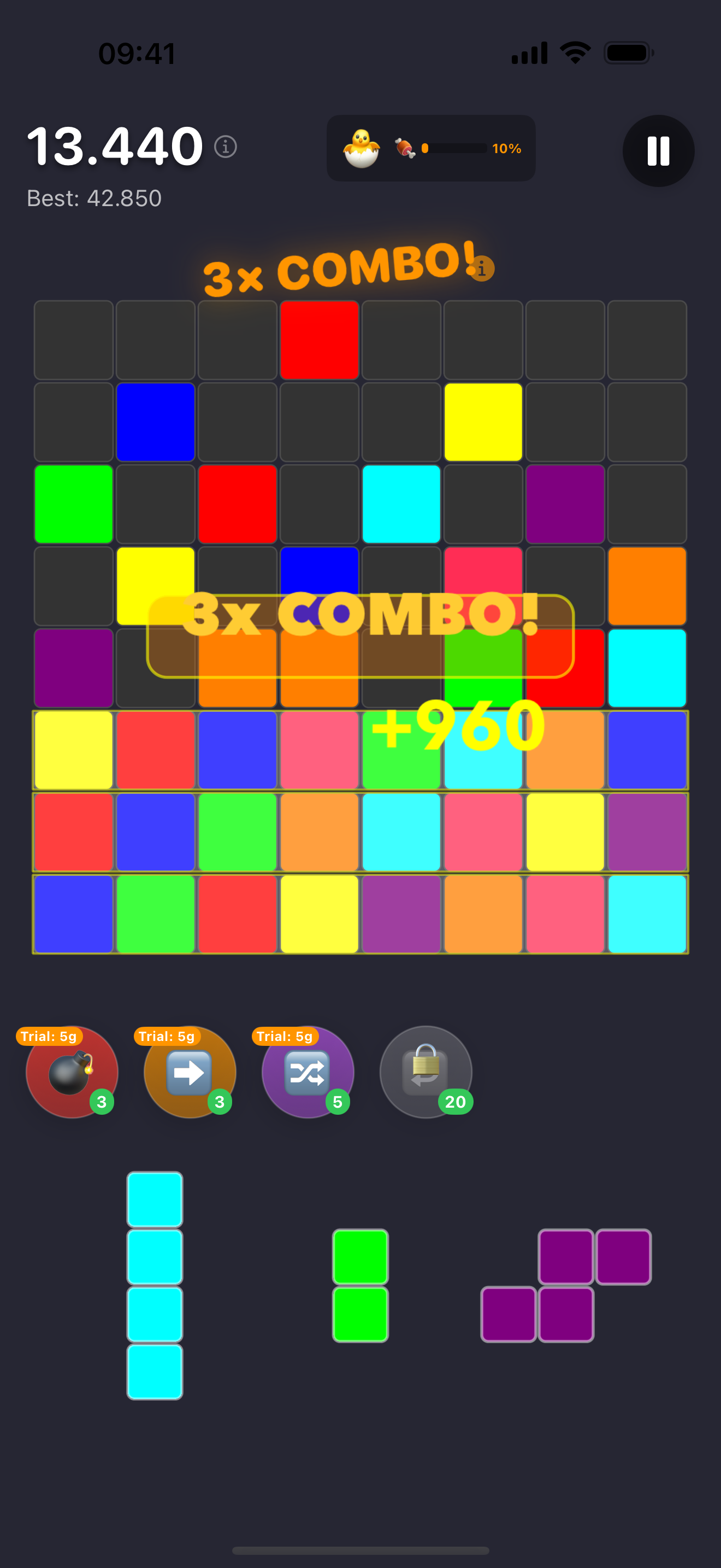 Blocky Kingdom: Dragon Puzzle screenshot 3