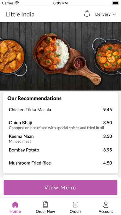 Little India Gillingham. Screenshot