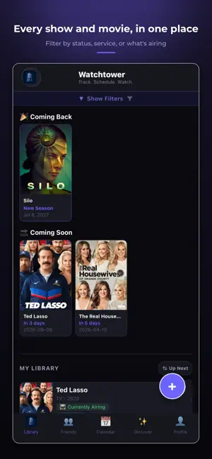 Watchtower: TV & Movie Tracker screenshot 2