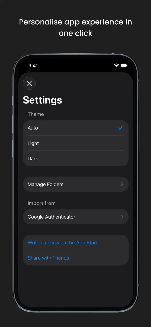 #5. Two Factor Authenticator (iOS) Ved: Vinay Jain