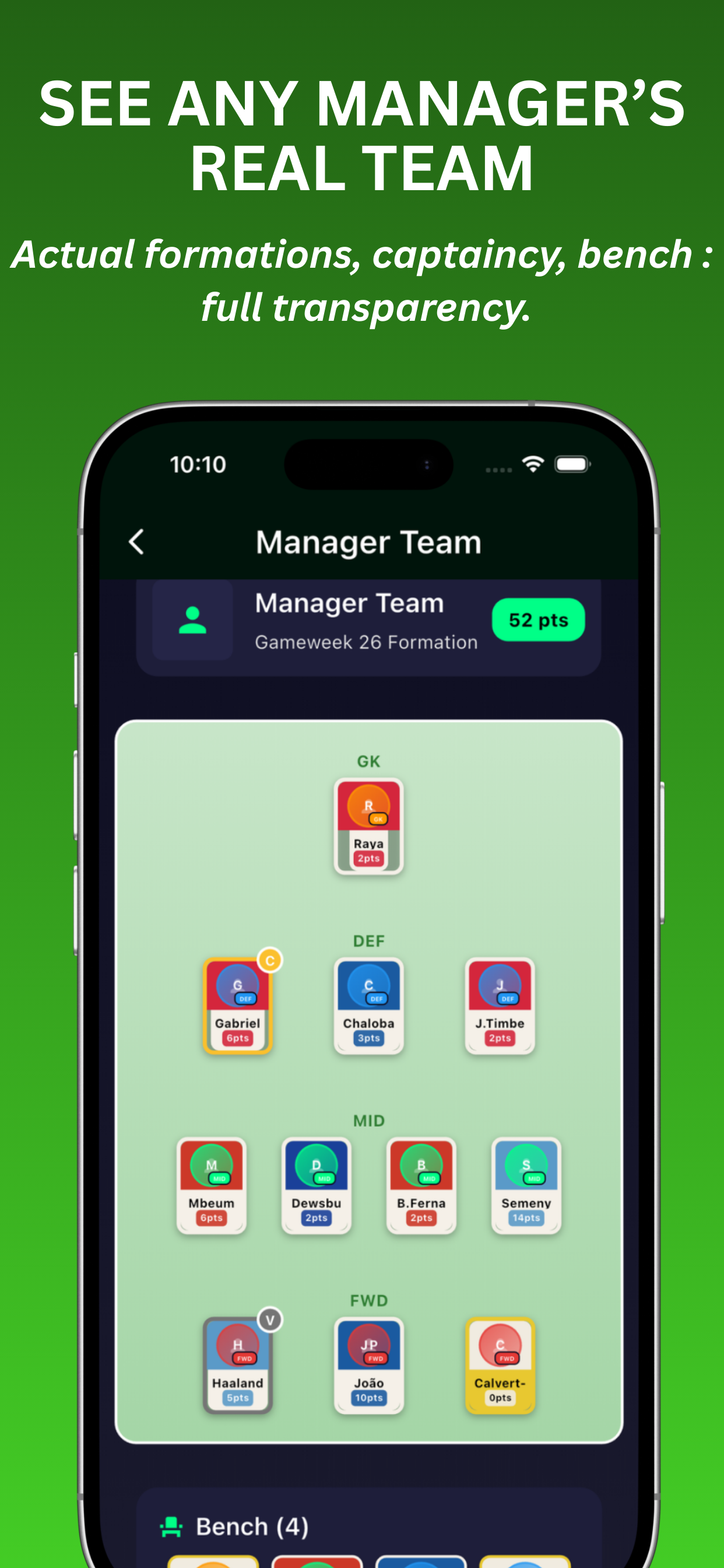 FPL SideLeagues screenshot 7