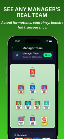 FPL SideLeagues screenshot