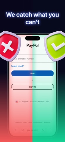 Is This Safe? Scam Protection iPhone screenshot
