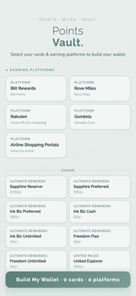Points Vault - Rewards Tracker screenshot 2