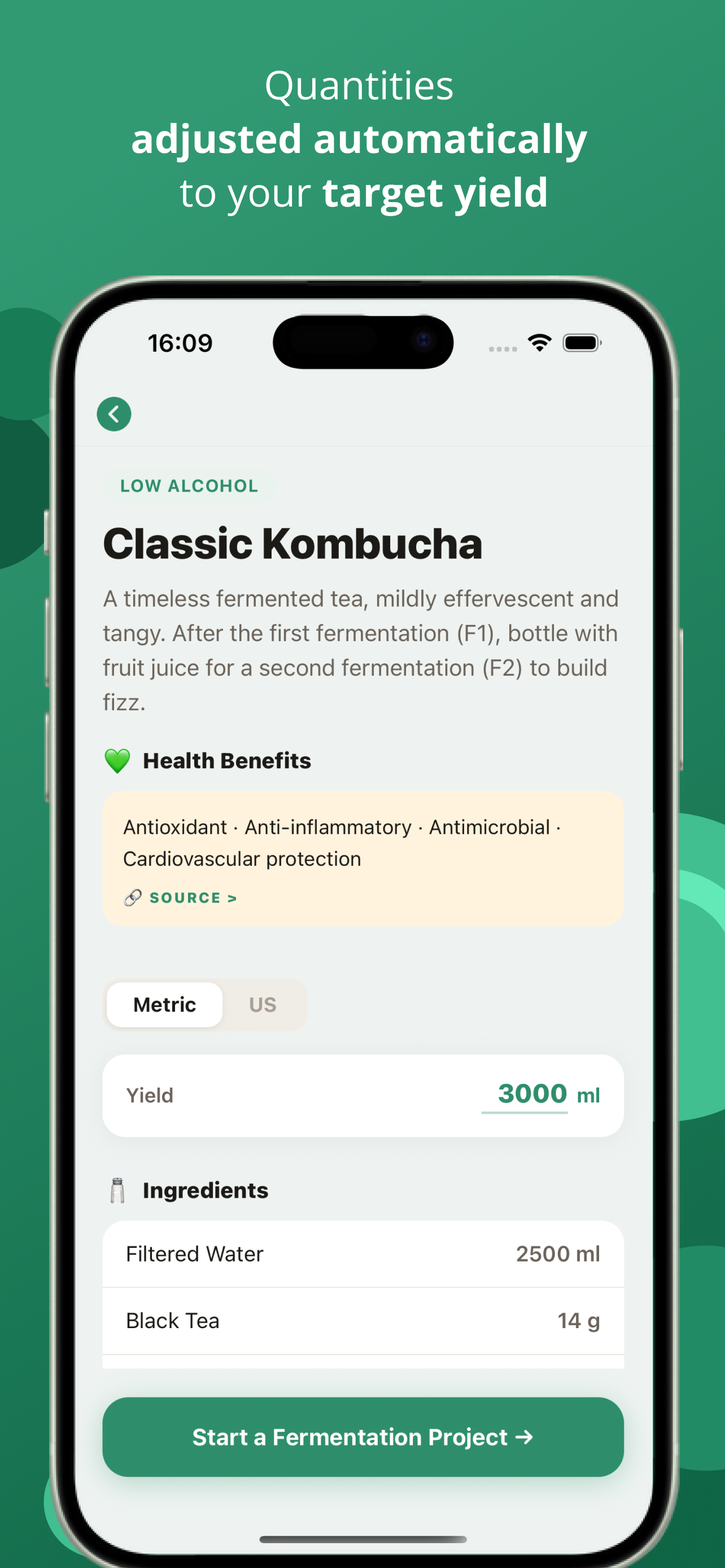 FermentMe - Recipes & tracker