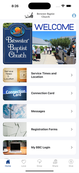 Brewster Baptist MA Screenshot 2 of 2