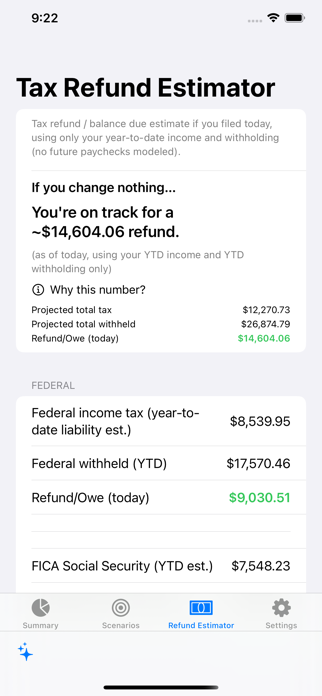 Paycheck & OT Estimator Screenshot 4 of 9