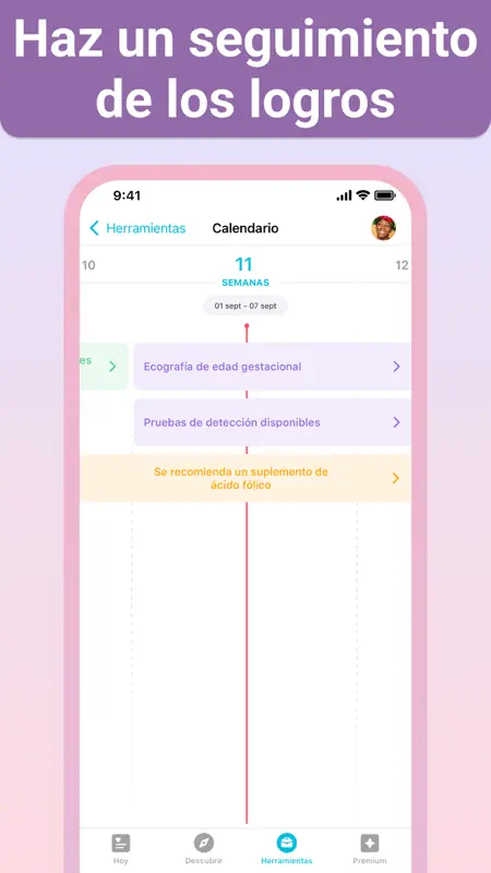 Embarazo + | Semana a semana screenshot 4 of 6