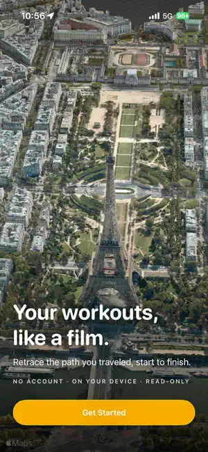 unfold — Workout Replay in 3D screenshot 1