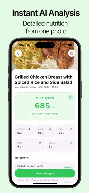AI Calorie Tracker - NovaPlate screenshot 3