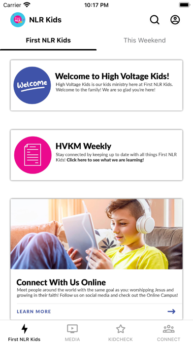 Screenshot 1 of First NLR Kids App