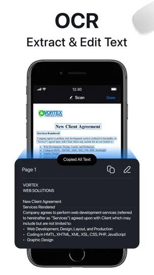 Screenshot von Easy Scan - PDF Scanner auf dem iPhone 6