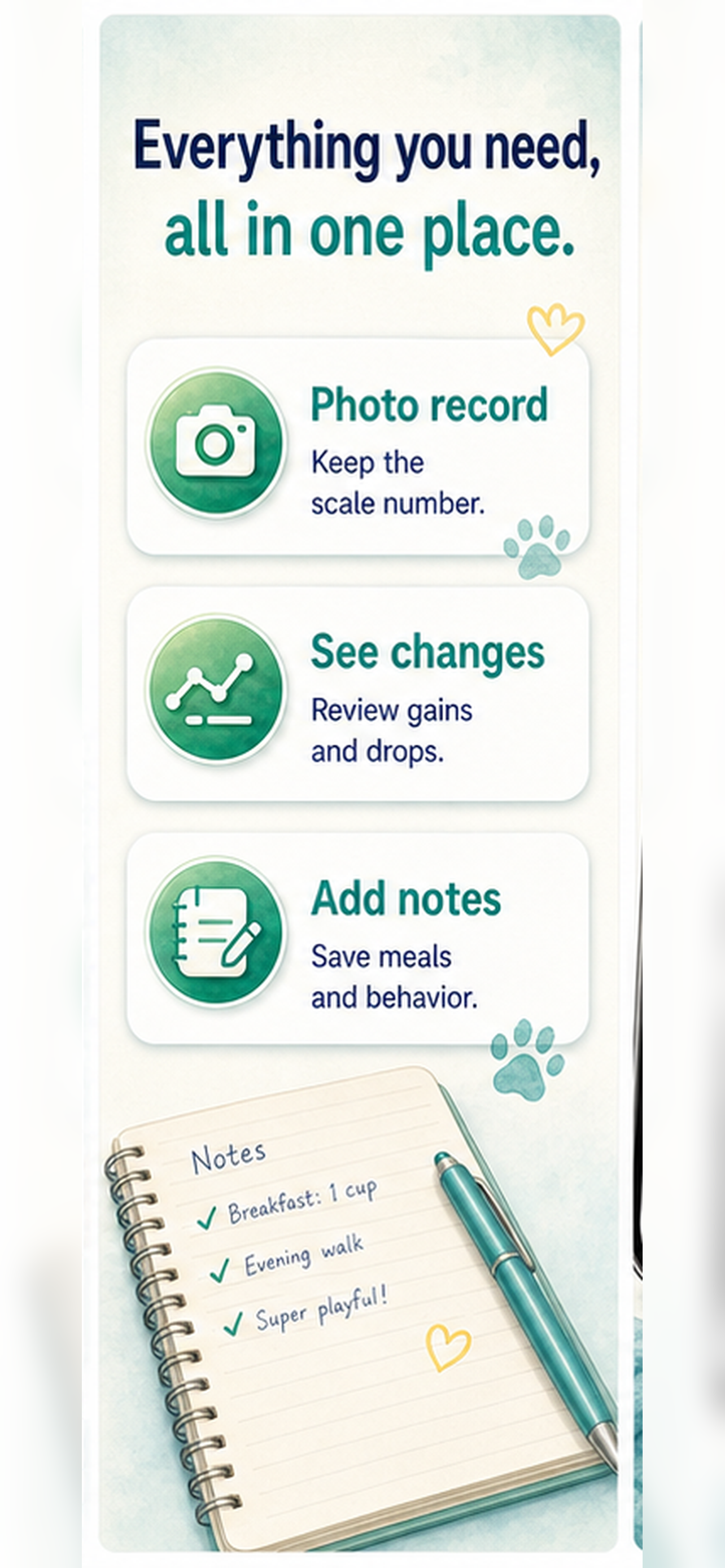 PupWeight - Pet Weight Tracker
