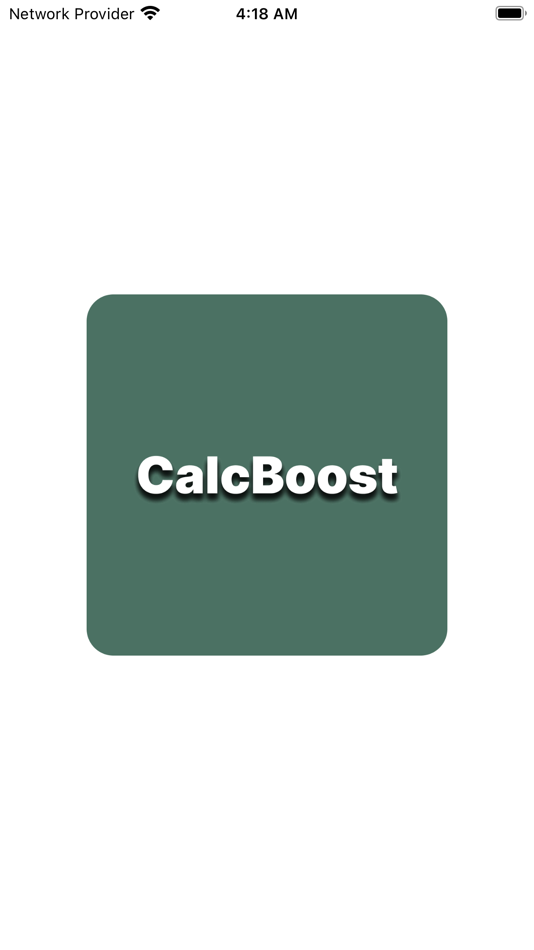 CalcBoost - 1.0 - (iOS)