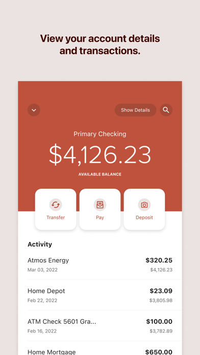 Screenshot 3 of USC Credit Union Mobile App