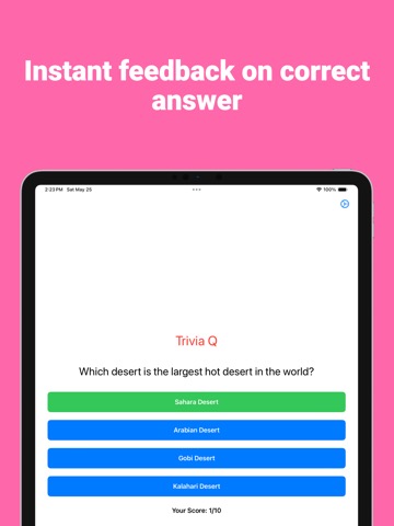 Trivia Q - Quiz Challengeのおすすめ画像2