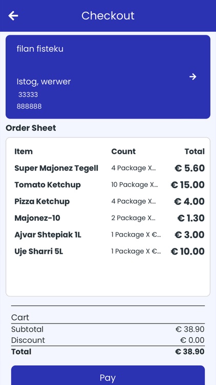 EuroFood Store screenshot-3