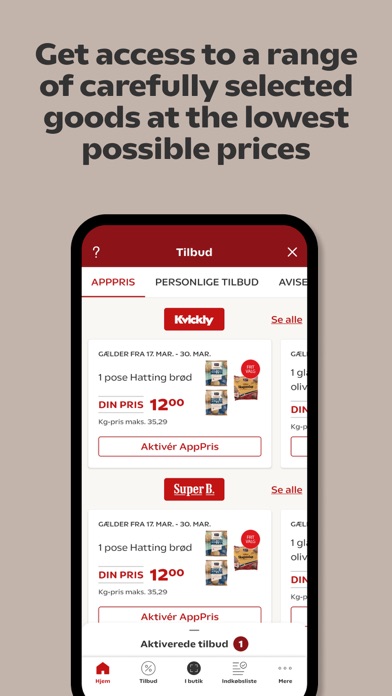 Coop. Scan&Pay, App offers Screenshot