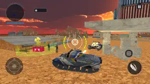 Battle Tank Simulator War Game screenshot 2