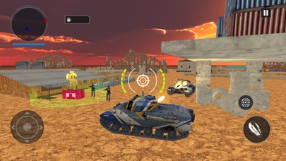 Battle Tank Simulator War Game Screenshot