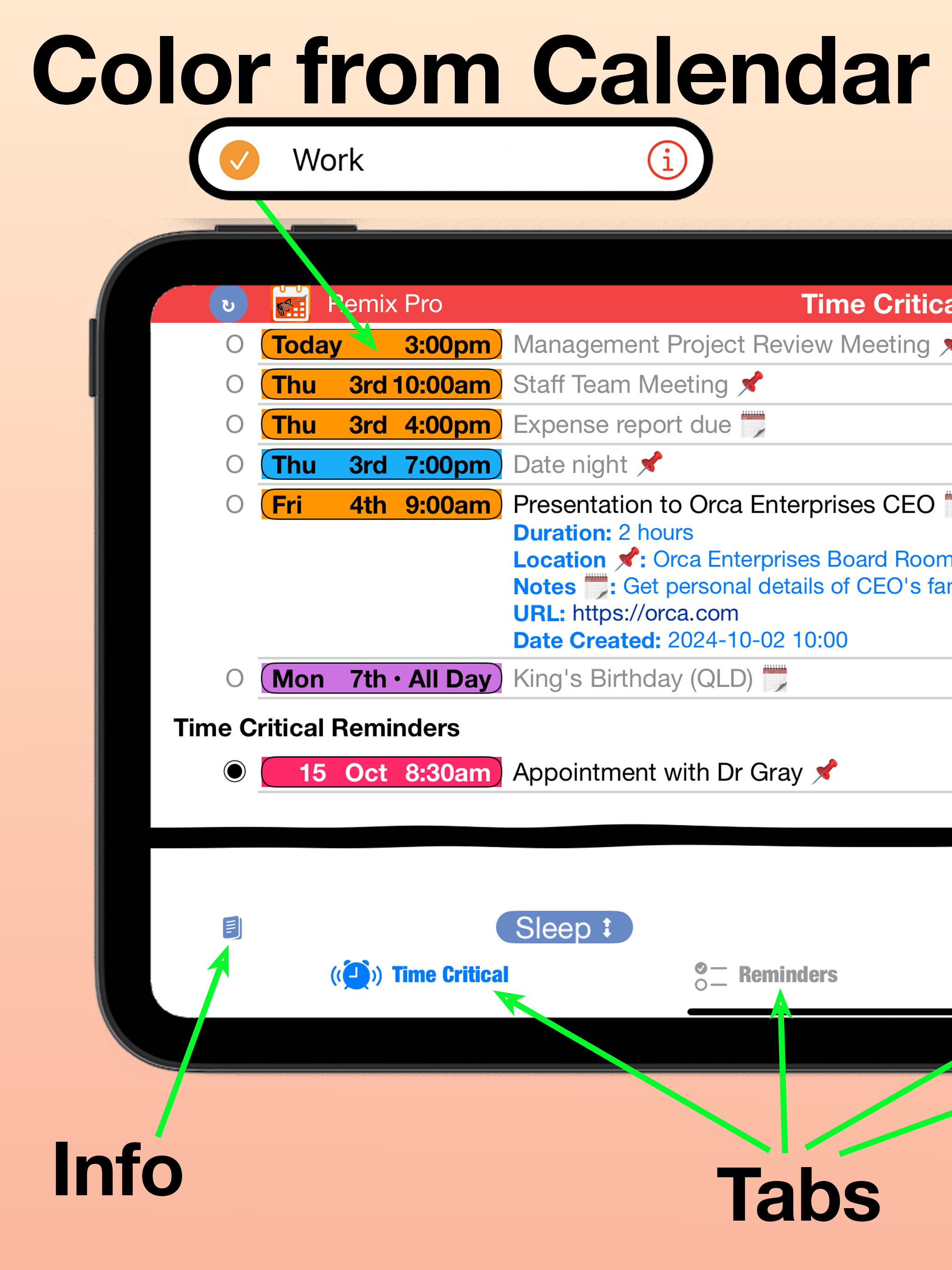 Calendar Remix: Daily Schedule screenshot 13