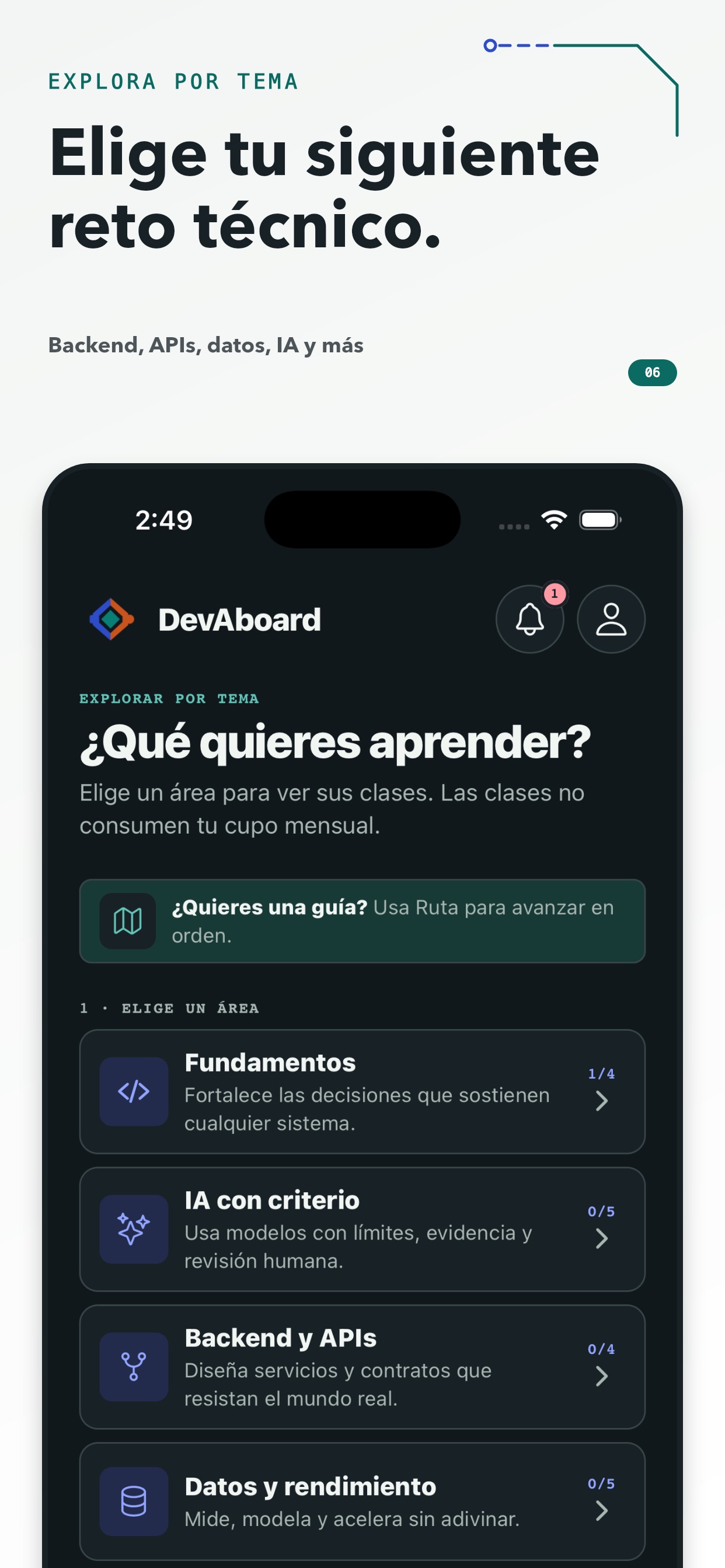 Screenshot 6 of DevAboard: Aprende Software