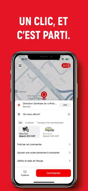 MONGO - Taxi et Livraison screenshot 2
