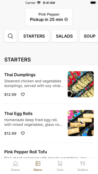 App screenshot