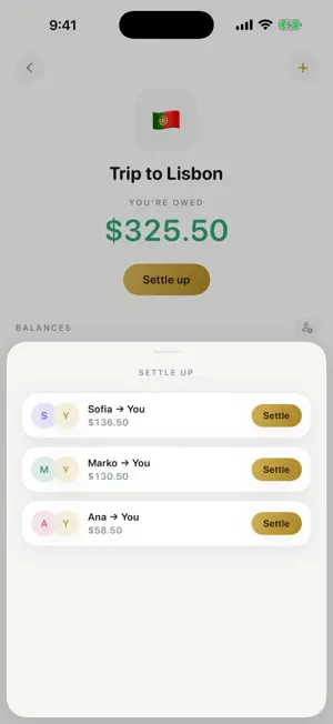 Split Money: Split Group Bills screenshot 4