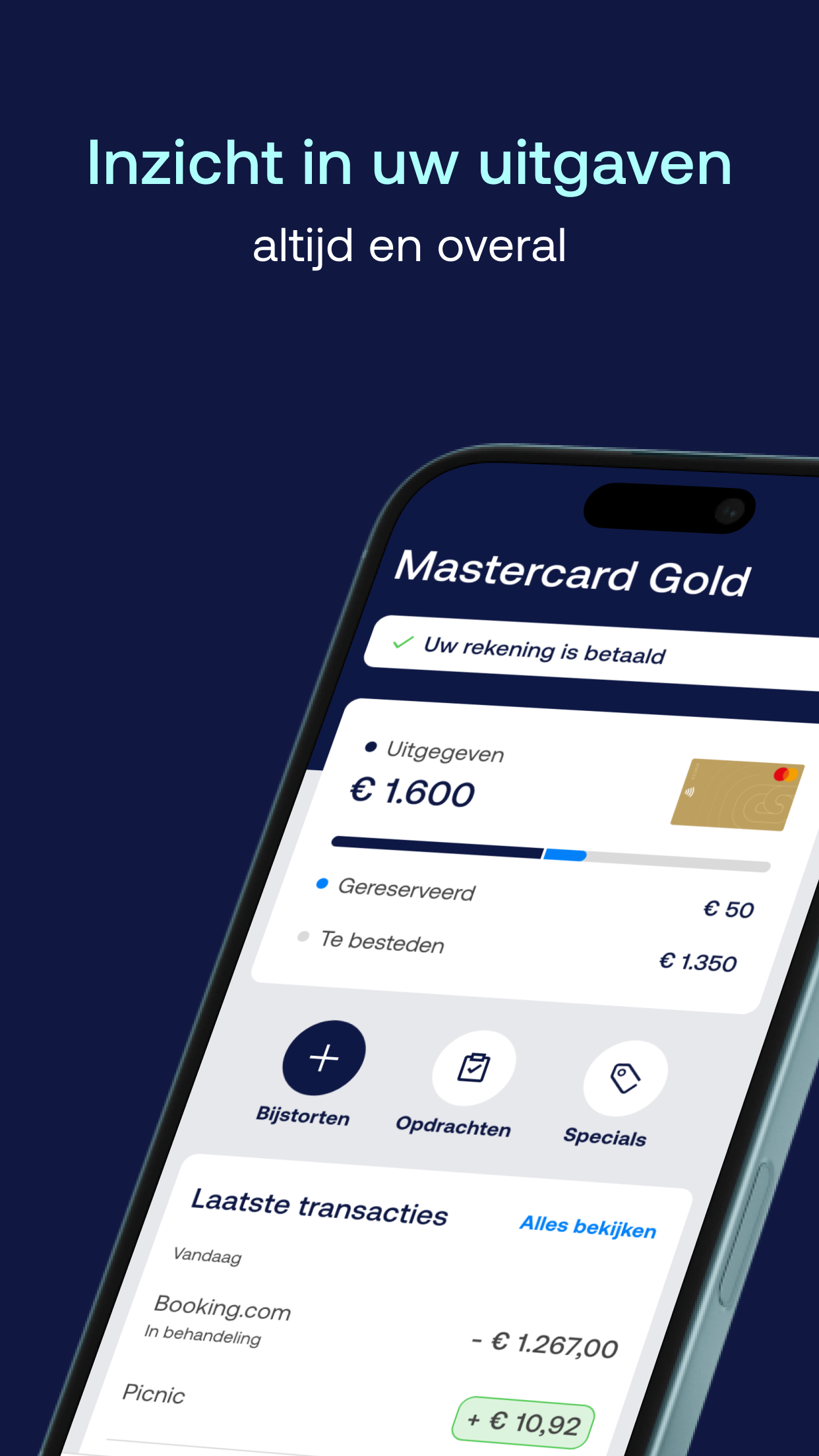 ICS Gold Creditcard